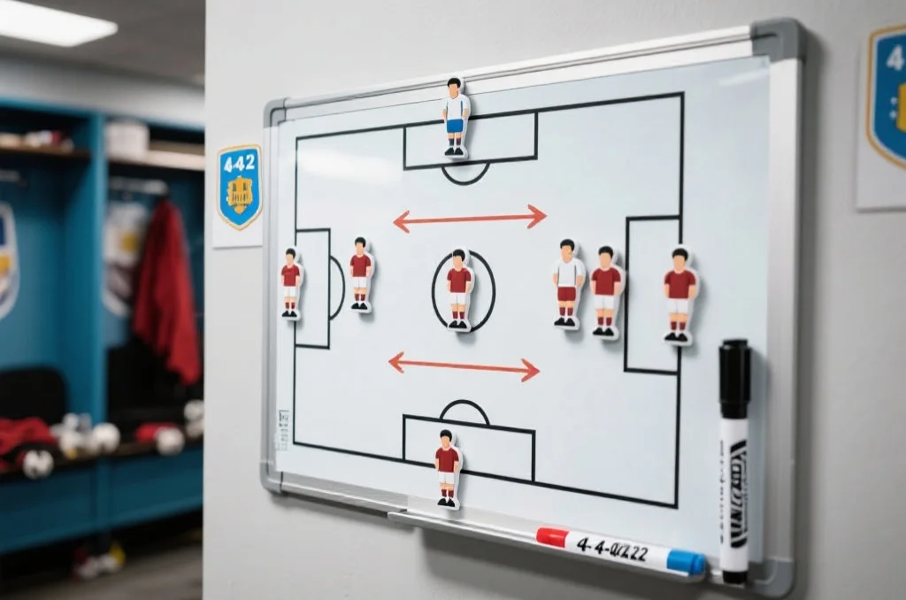 足球战术板解读：新手也能秒懂的足球比赛策略